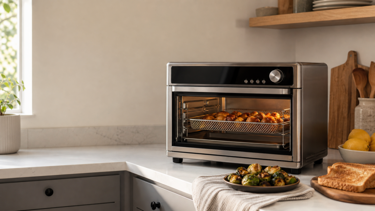 Best toaster oven air fryer countertop setup with combo appliances