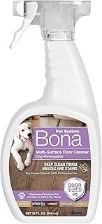 Bona Pet Spray Odor Eliminator, Dog Formulation, 32 fl oz, Safe for Carpeted Areas and Multi-Surface Floors